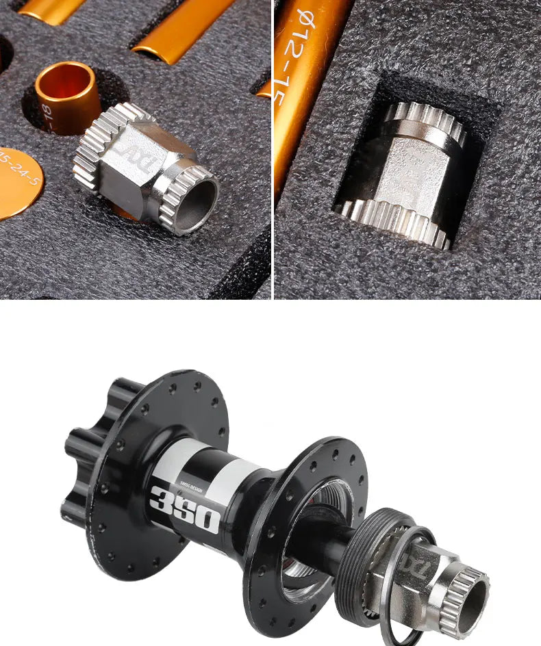 Bicycle Bearing Extractor Installation Removal Tool Kit