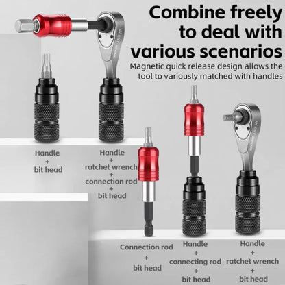 Portable Tool Bag Ratchet Wrench Kit Tire Lever Mini Pump