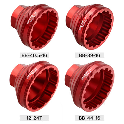 MUQZI Bottom Bracket Install Removal Tool 12/16-Notch Fits 39mm/40.5mm/44mm/45.6-46.6mm Outer Diameter BB Cups
