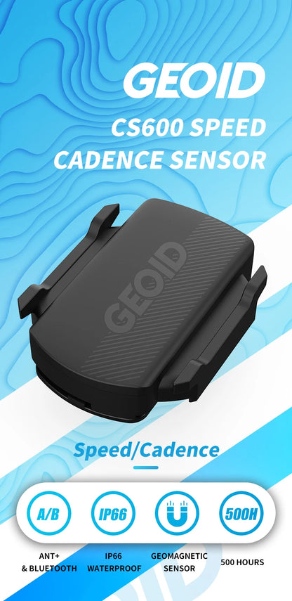 GEOID Bike Speed Cadence Sensor Ant Bluetooth for GPS Cycling Computer