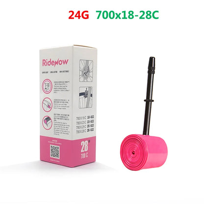 RideNow TPU Bike Inner Tube 700C 700x18 23 25 28 32 35 37 40 47C Road Bicycle Tire MTB Bike Camera 29x1.5 1.75 1.9 Pneu Aro