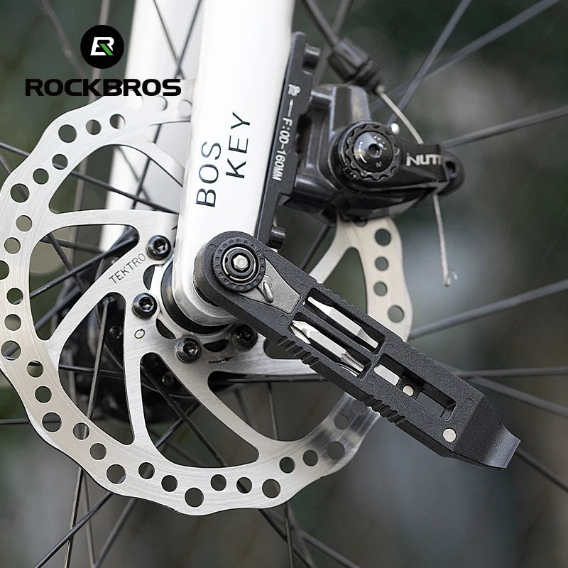 ROCKBROS Multifunctional Portable Tire Levers Ratchet Wrench