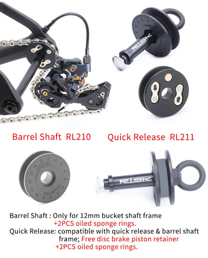 RISK Chain Keeper Quick Release Lever
