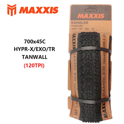 MAXXIS New REAVER RAMBLER RECEPTOR ASPEN ST Gravel Tire HYPR-X Tubeless Gravel Bike Tires 700x40C/45C/55C Off Road Bicycle Tires