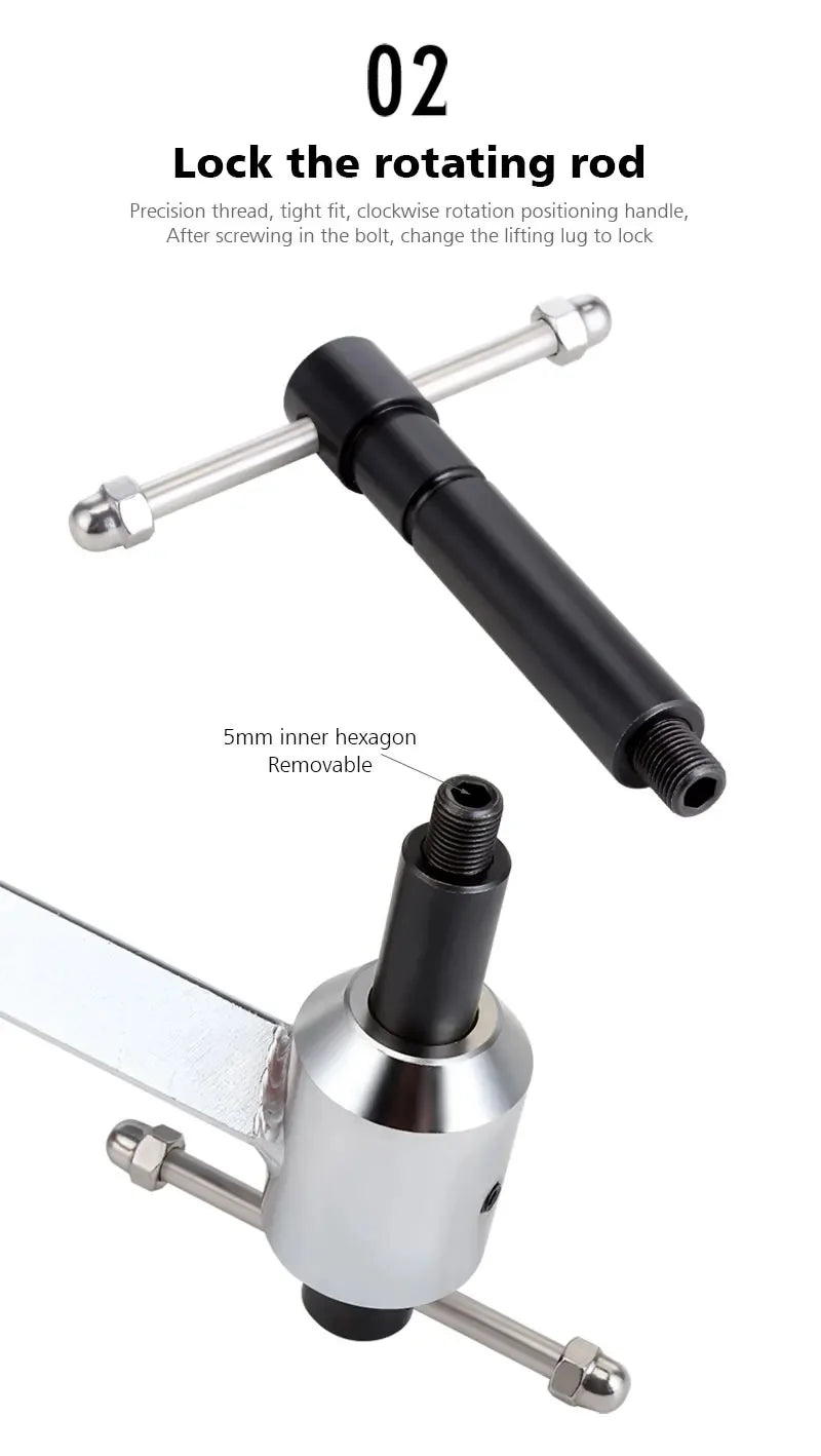 TOOPRE Bicycle Derailleur Hanger Alignment Gauge Professional Tool Measure Straighten Dropout Repair DAG-2.2 MTB Road Bike Tools