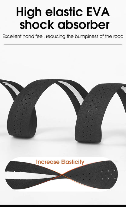 WEST BIKING Bicycle Handlebar Tape EVA High Elastic Bike Bar Tape Breathable Shock Absorption Tapes MTB Road Bike Accessories
