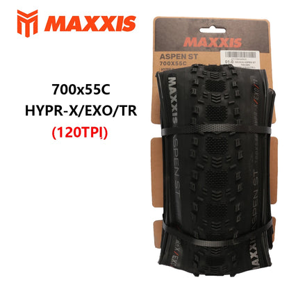 MAXXIS New REAVER RAMBLER RECEPTOR ASPEN ST Gravel Tire HYPR-X Tubeless Gravel Bike Tires 700x40C/45C/55C Off Road Bicycle Tires