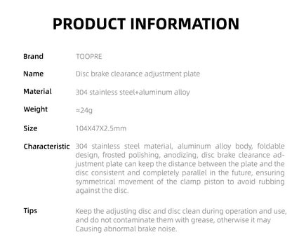 TOOPRE Brake Disc Adjustment Tool