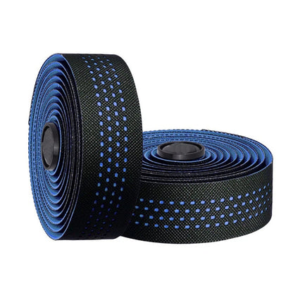 1pair Perforated Breathable Handlebar Tape Non-slip EVA/PU Soft Anti-Vibration
