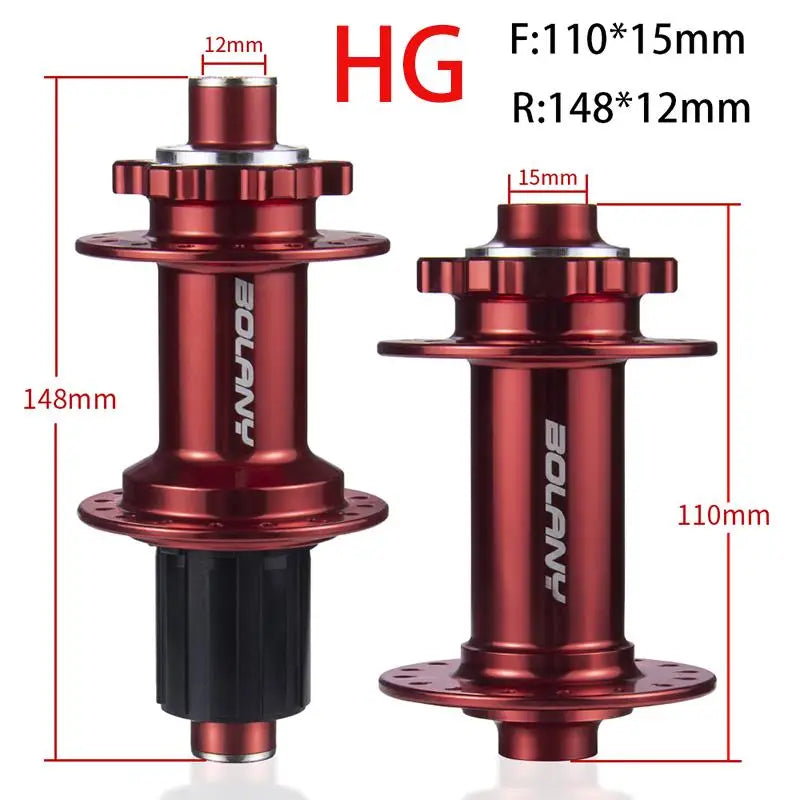 BOLANY  Hubs 110x15 148x12  XD/HG/MS 32 Hole