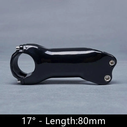 Carbon Stem 31.8mm Bicycle Stem 60/70/80/90/100/110/120/130mm Black Glossy