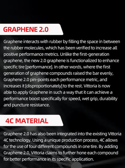 Vittoria RUBINO PRO Road Tire 700×25/28 Graphene 2.0 Tubeless/Clincher Folding Tires 150TPI For 700X28C Road Bicycle Competition
