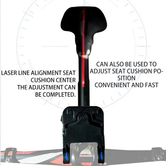 Rechargeable Road Bicycle Laser Calibrator Bicycle handlebar Laser Aligner Easy Adjust Bike Saddle Alignment Tool Repair Tool