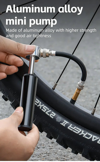 Portable Tool Bag Ratchet Wrench Kit Tire Lever Mini Pump