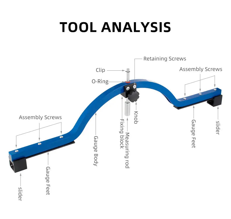 TOOPRE Bicycle Wheel Dishing Tool