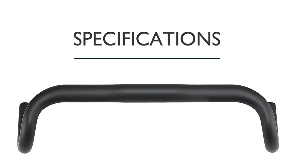 Carbon Fiber Road/Gravel Bike Handlebar, T800 Drop Bar, 380-440mm, 3K, UD