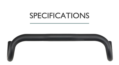 Carbon Fiber Road/Gravel Bike Handlebar, T800 Drop Bar, 380-440mm, 3K, UD