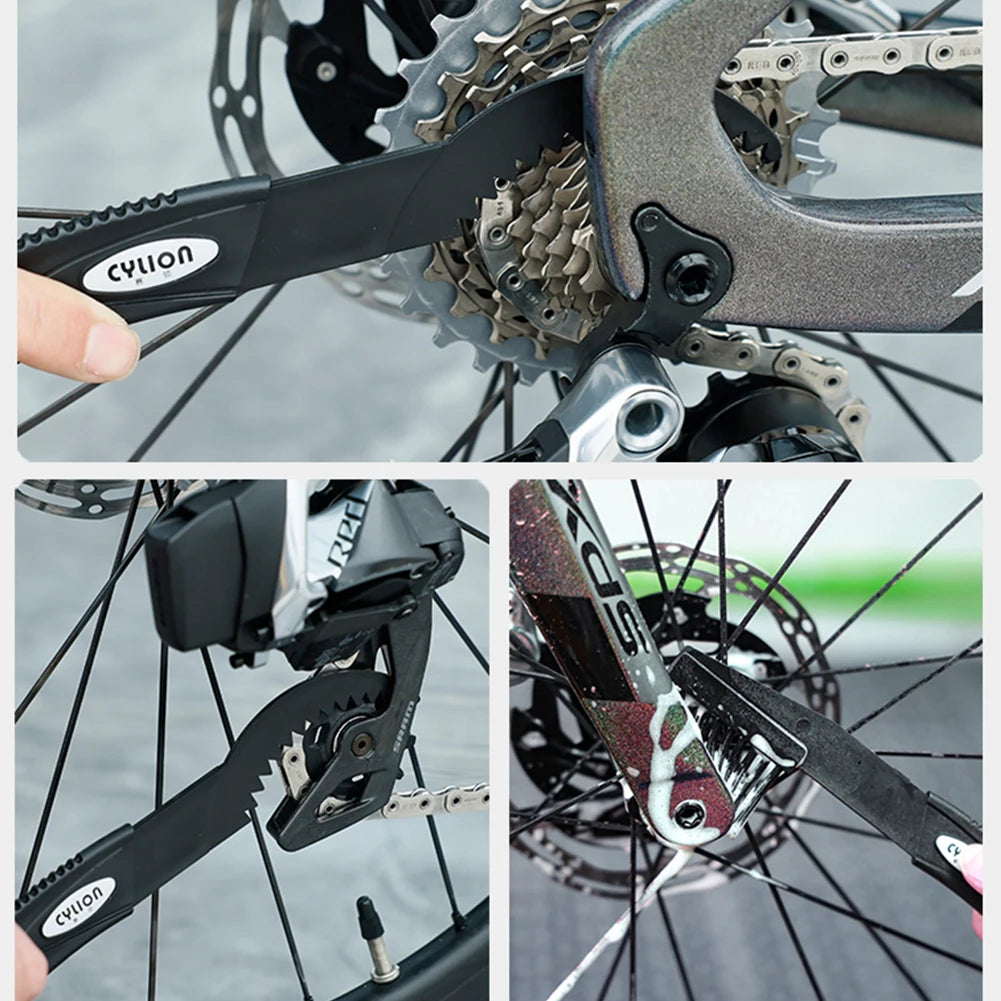 Bike Cleaning Tool Set Brush Kit for Mountain Road City BMX and Folding Bicycle Maintenance