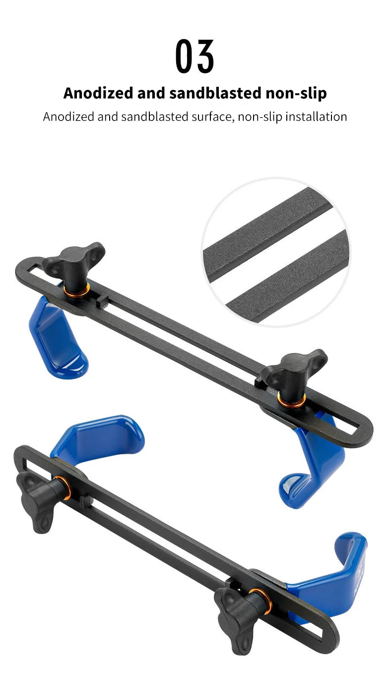 TOOPRE Bicycle Front Wheel Holder Mountain Bike Road Wheel Group Fixing Frame Handlebar Anti Sway Tool
