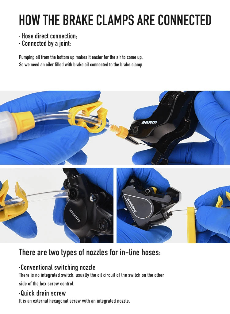EZ Hydraulic Brake Bleed Kit -