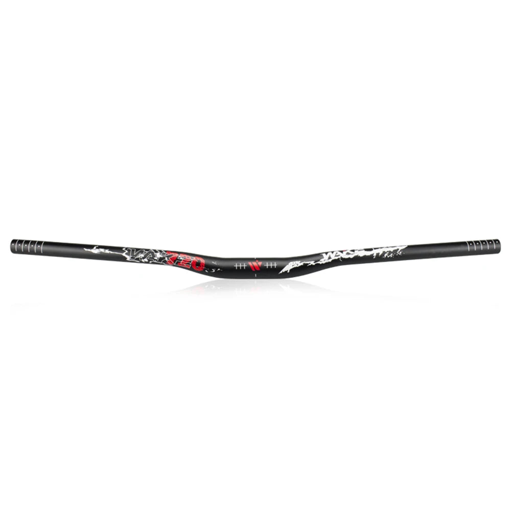 Mountain Bike Handlebars 31.8MM Diameter High-Rise Handlebar with Matte Surface 720MM 780MM Length Aluminum
