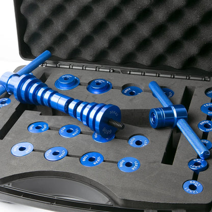 Bicycle Hub/Bottom Bracket Bearing Extractor Installation Press Set