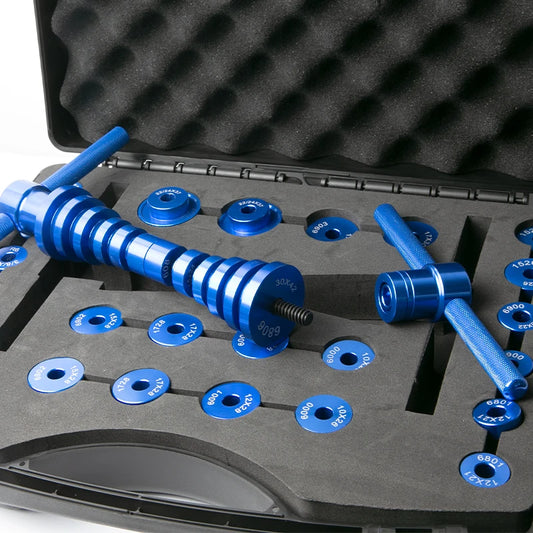 Bicycle Hub/Bottom Bracket Bearing Extractor Installation Press Set