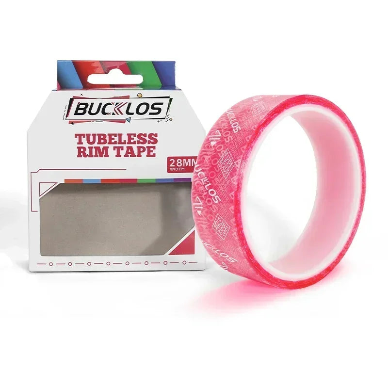 BUCKLOS Bike Tubeless Tape MTB Tubeless Tire Liner Bicycle Rim Strip Wear-Resistant Wheel RimTape 17/19/21/23/25/28/30/32/35mm