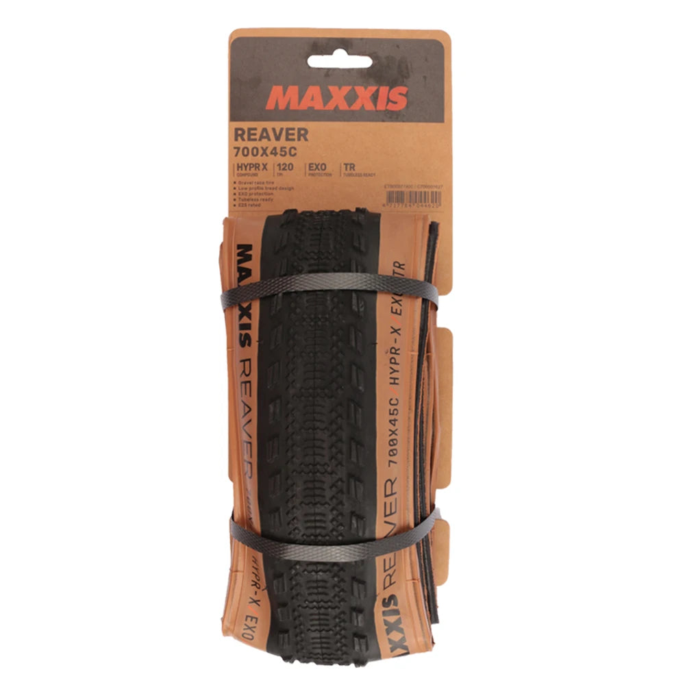 MAXXIS New REAVER RAMBLER RECEPTOR ASPEN ST Gravel Tire HYPR-X Tubeless Gravel Bike Tires 700x40C/45C/55C Off Road Bicycle Tires