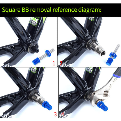 RISK RL215PRO Square & Spline BB Bottom Bracket Anti Drop Fixing Rod