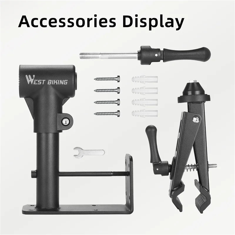 WEST BIKING Bench/Wall Mount Bicycle Repair Stand