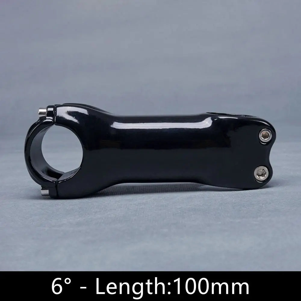 Carbon Stem 31.8mm Bicycle Stem 60/70/80/90/100/110/120/130mm Black Glossy