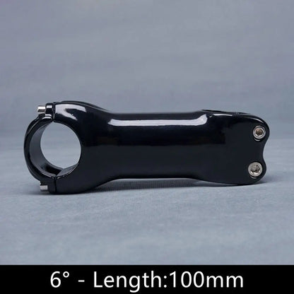 Carbon Stem 31.8mm Bicycle Stem 60/70/80/90/100/110/120/130mm Black Glossy