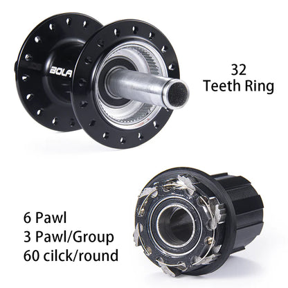 BOLANY  Hubs 110x15 148x12  XD/HG/MS 32 Hole