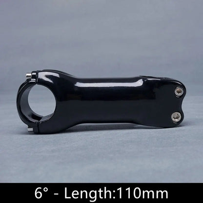 Carbon Stem 31.8mm Bicycle Stem 60/70/80/90/100/110/120/130mm Black Glossy