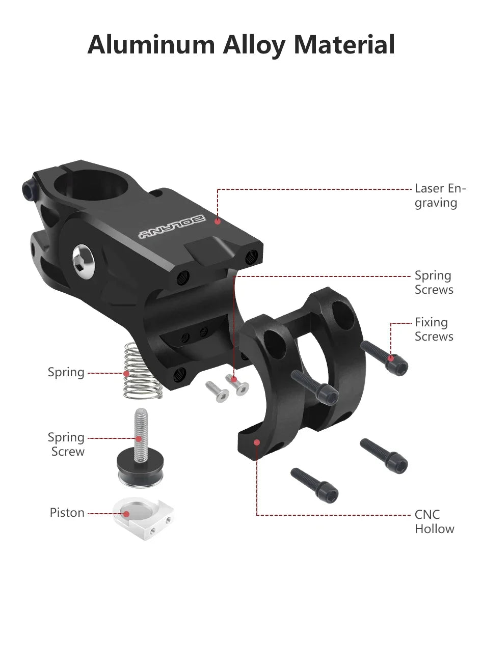 BOLANY 20 Degree Angle  Damping Stem