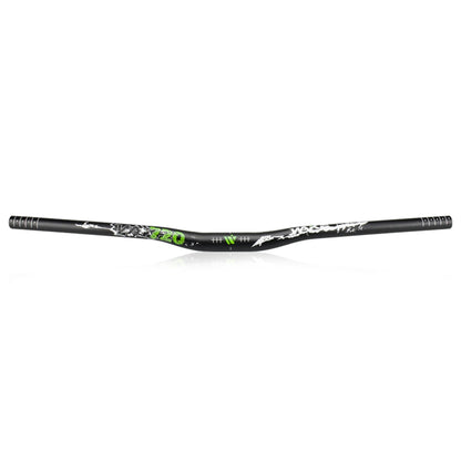 Mountain Bike Handlebars 31.8MM Diameter High-Rise Handlebar with Matte Surface 720MM 780MM Length Aluminum