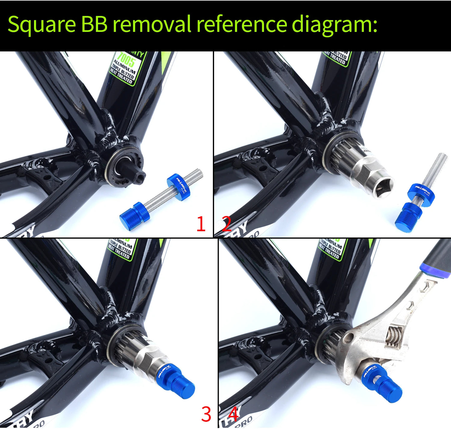 RISK RL215PRO Square & Spline BB Bottom Bracket Anti Drop Fixing Rod
