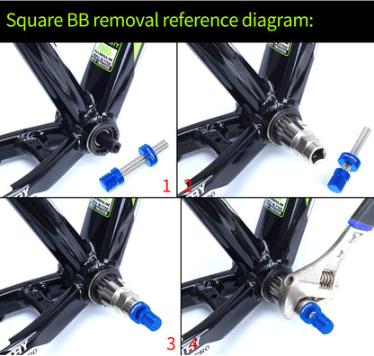 RISK RL215PRO Square & Spline BB Bottom Bracket Anti Drop Fixing Rod