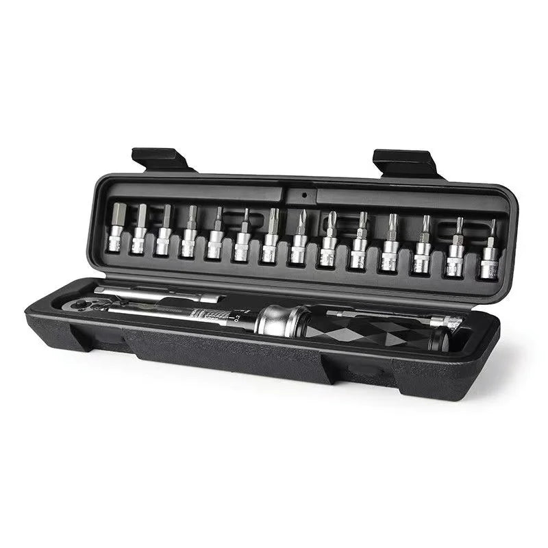 Bike Hand Bicycle Tools 1-25 NM Bike Ratchet Torque Wrench Kit Multifunction Bicycle Repair Tools Hexagon Key Set Cycling Tools