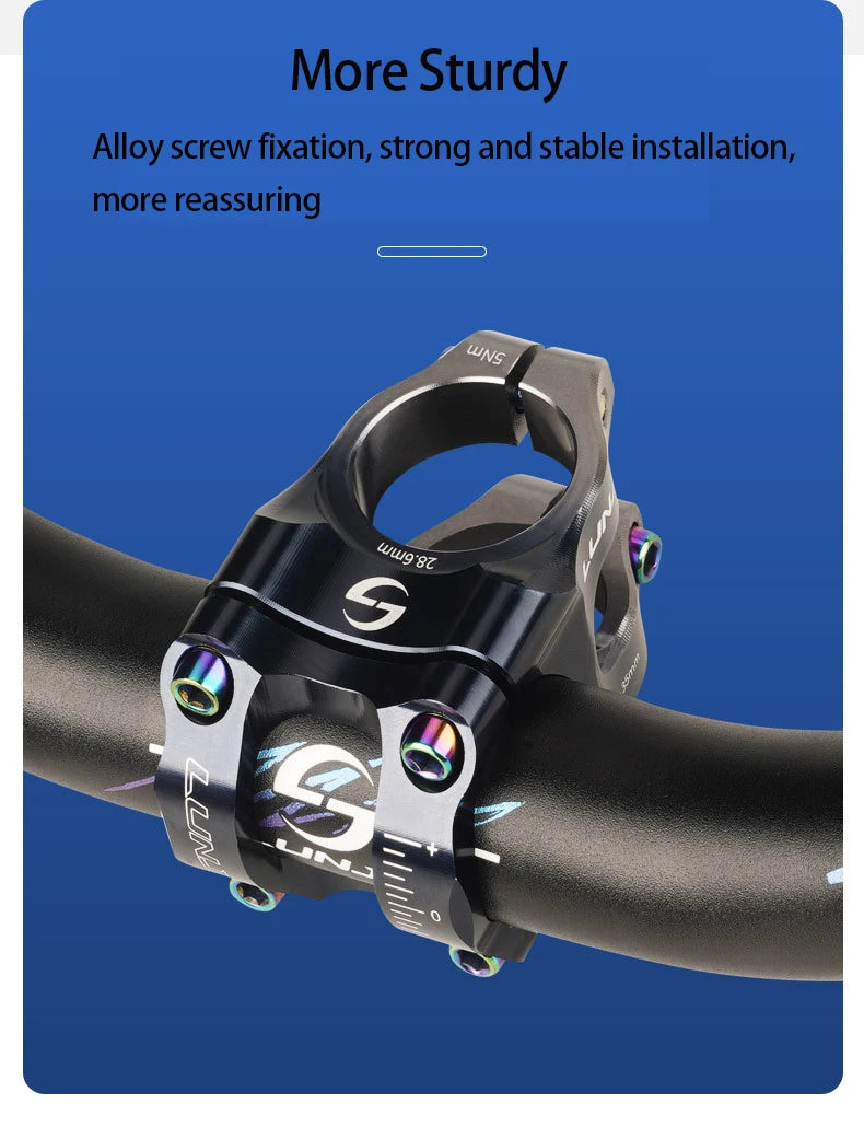 CNC MTB Stem 31.8 Ultralight Handlebar Stem 35mm Aluminum