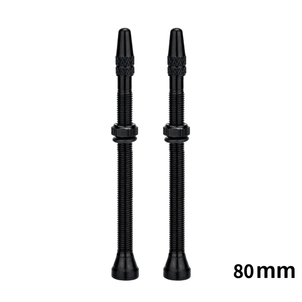 ZTTO Bicycle Tubeless Valves Stems 60mm Presta 40mm No Tubes FV With Integrated Valve Core for Road bike MTB Tire