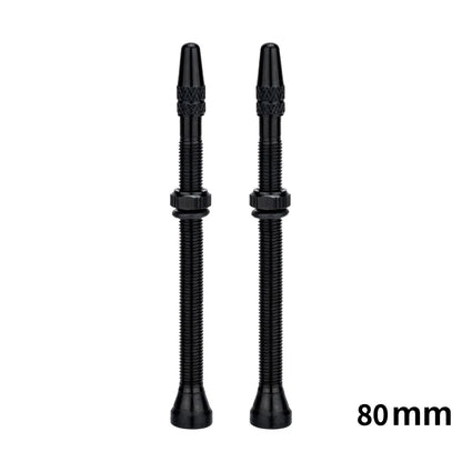 ZTTO Bicycle Tubeless Valves Stems 60mm Presta 40mm No Tubes FV With Integrated Valve Core for Road bike MTB Tire