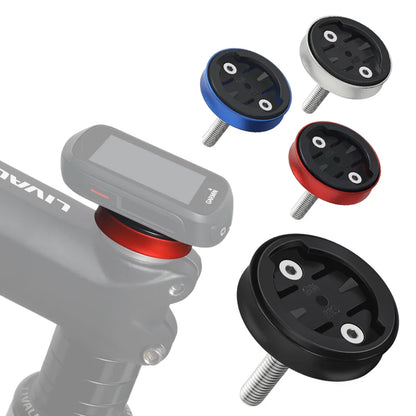 RIDERACE Bicycle Computer Holder For Garmin GPS Top Cap Mount Bracket