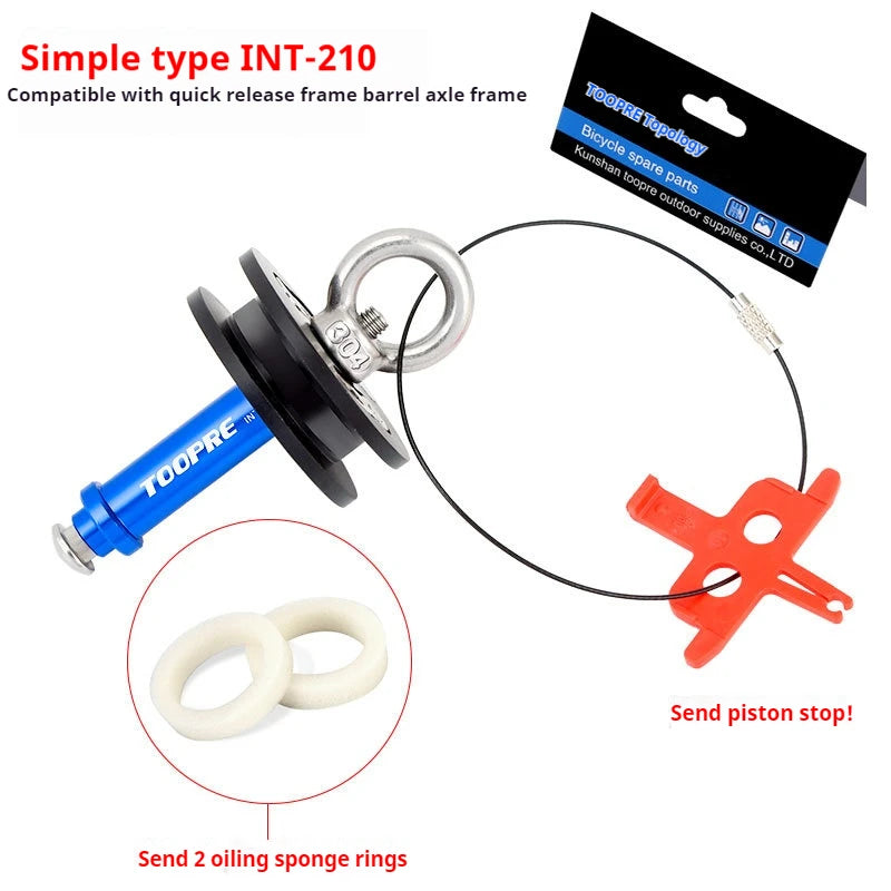 TOOPRE Chain Holder Virtual Flywheel Bicycle Mountain Road Washing Chain Chain Holder Tensioner Tool