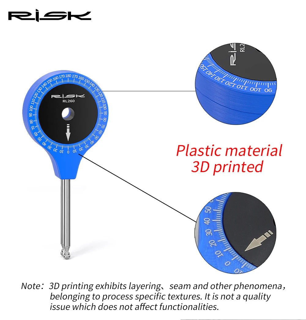 RISK Bicycle Fitting Angle Measurement Tool Ride Position Adjustment Tool