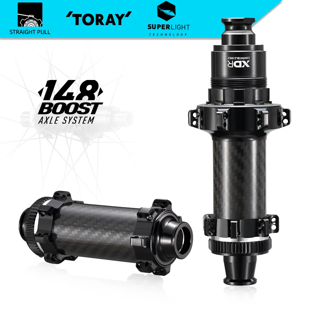 RYET MTB Carbon Hubs  6 Pawls 148MM 10/11/12 Speed Bicycle Hub HG MS XD