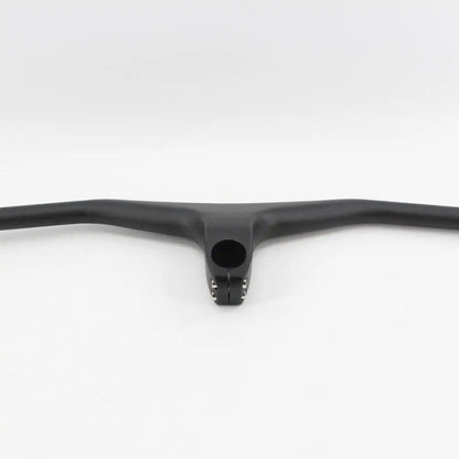 New Mountain Bike 3K Full Carbon Fibre Handlebar Carbon Bicycle handlebar and stem integrated carbon MTB bar -17 degrees angle