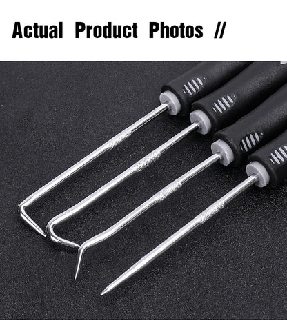 LEBYCLE Pick Hook Set O Ring Seal Gasket Puller Remover Tools For Car Auto Oil Bike Seal Removal Bicycle Maintenance Hand Tool