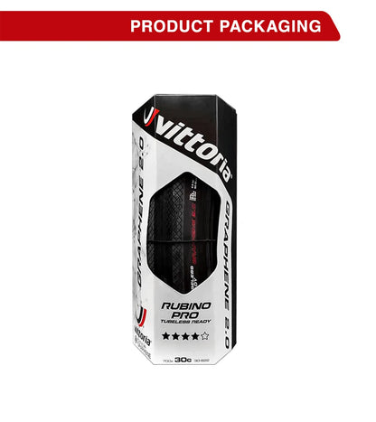 Vittoria RUBINO PRO Road Tire 700×25/28 Graphene 2.0 Tubeless/Clincher Folding Tires 150TPI For 700X28C Road Bicycle Competition